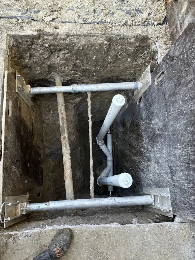 Experienced plumber completing Gas Line Repair work in Verona